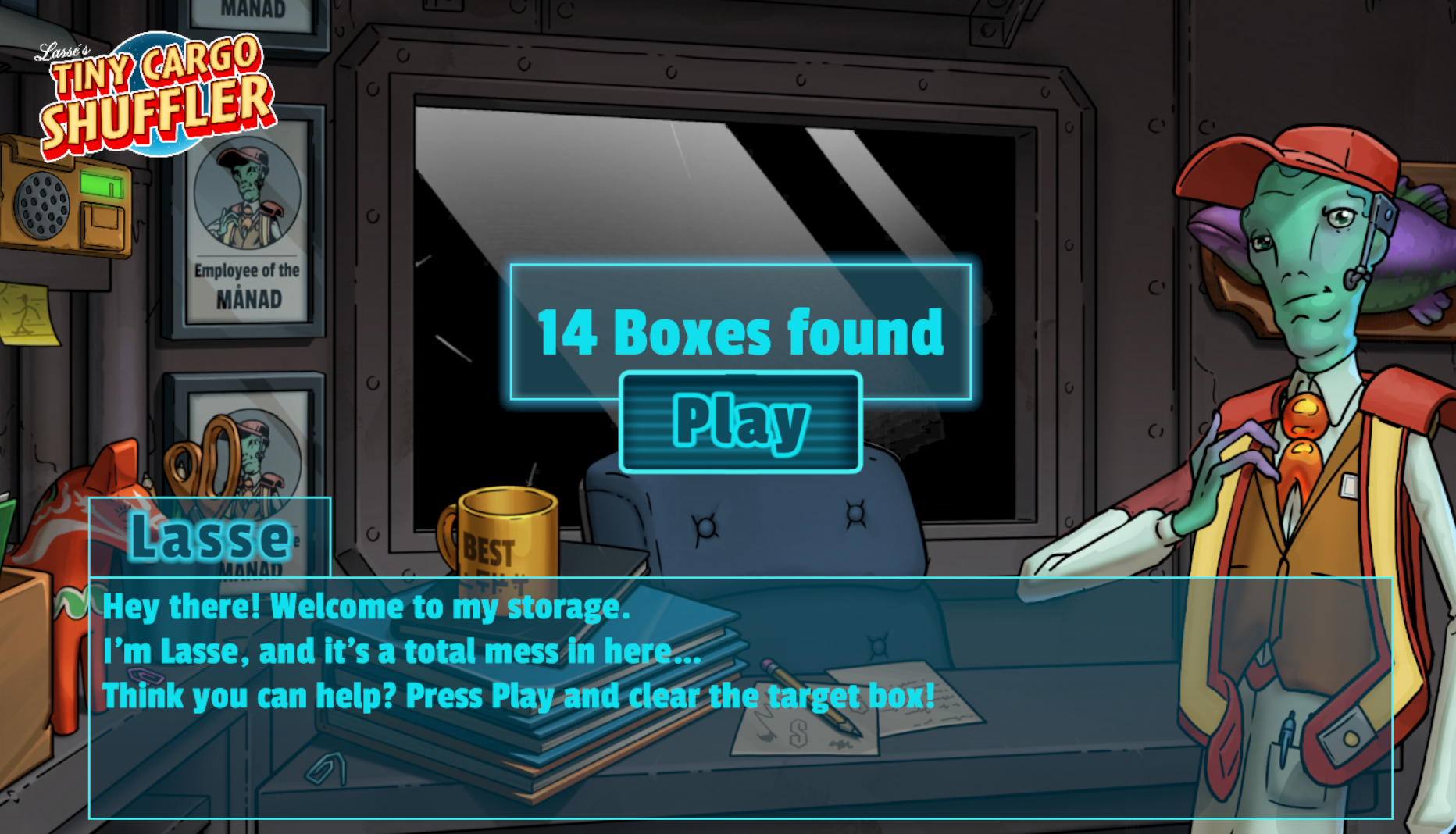 Cargo Shuffler screenshot one
