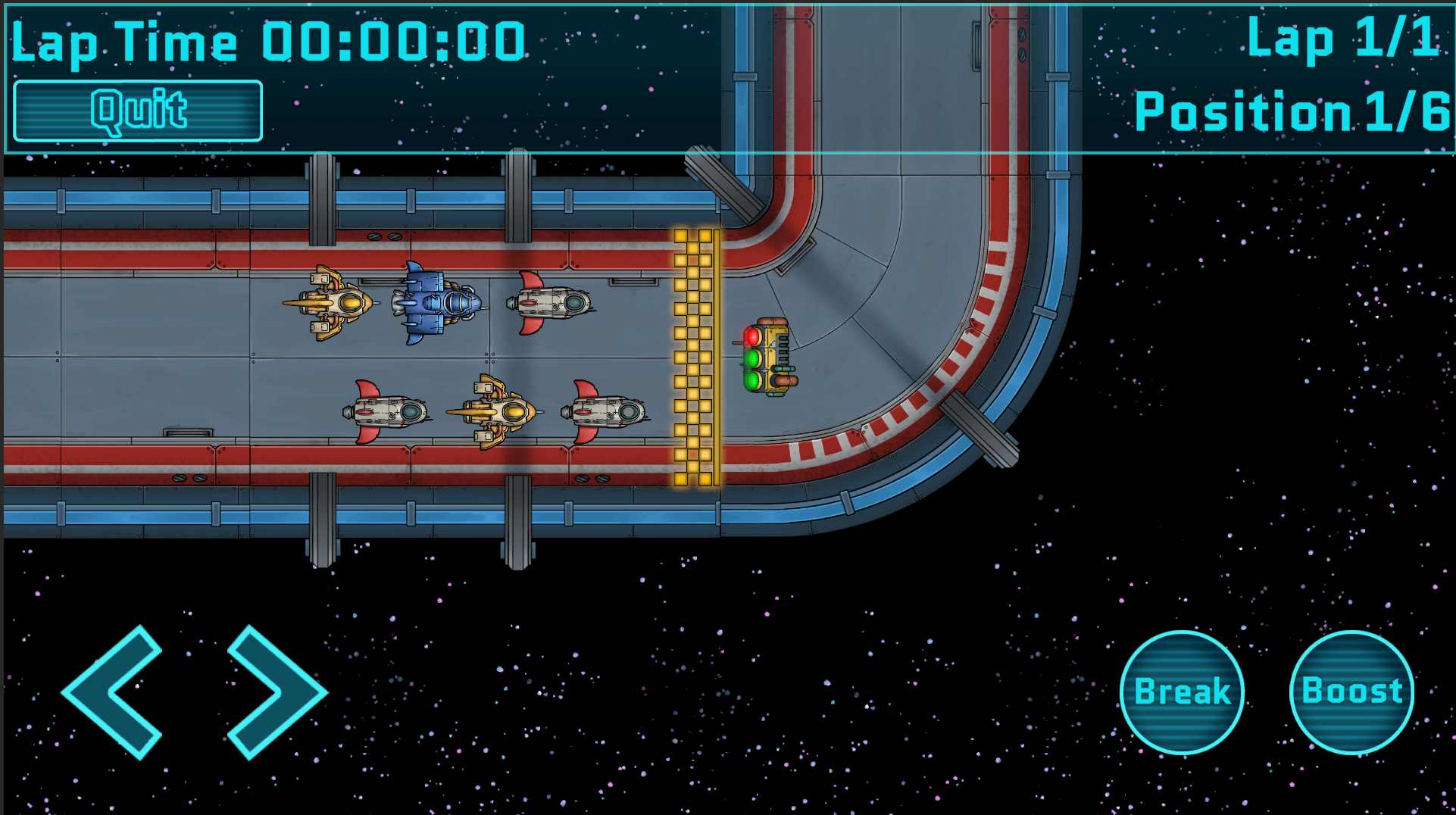 Tiny Space Racer screenshot three